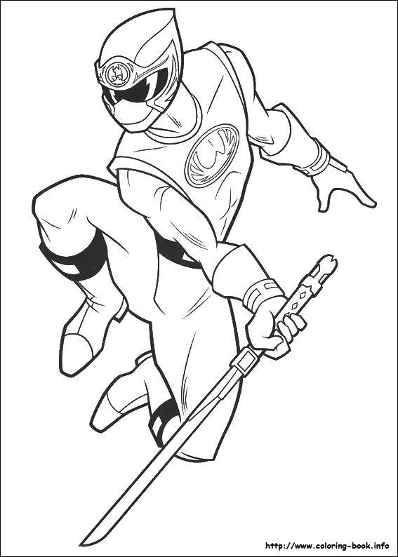Coloring The power Ranger. Category the Rangers . Tags:  power Ranger.
