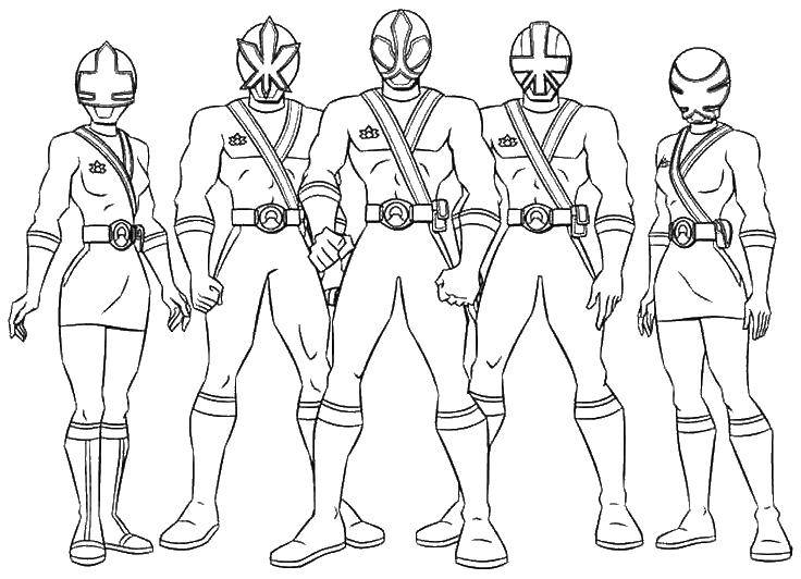 Coloring Power Rangers. Category the Rangers . Tags:  power Rangers.
