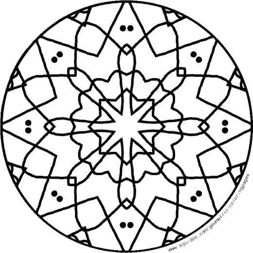 Coloring Uzorchiki in the circle. Category Kaleidoscope. Tags:  circle, patterns, kaleidoscope.