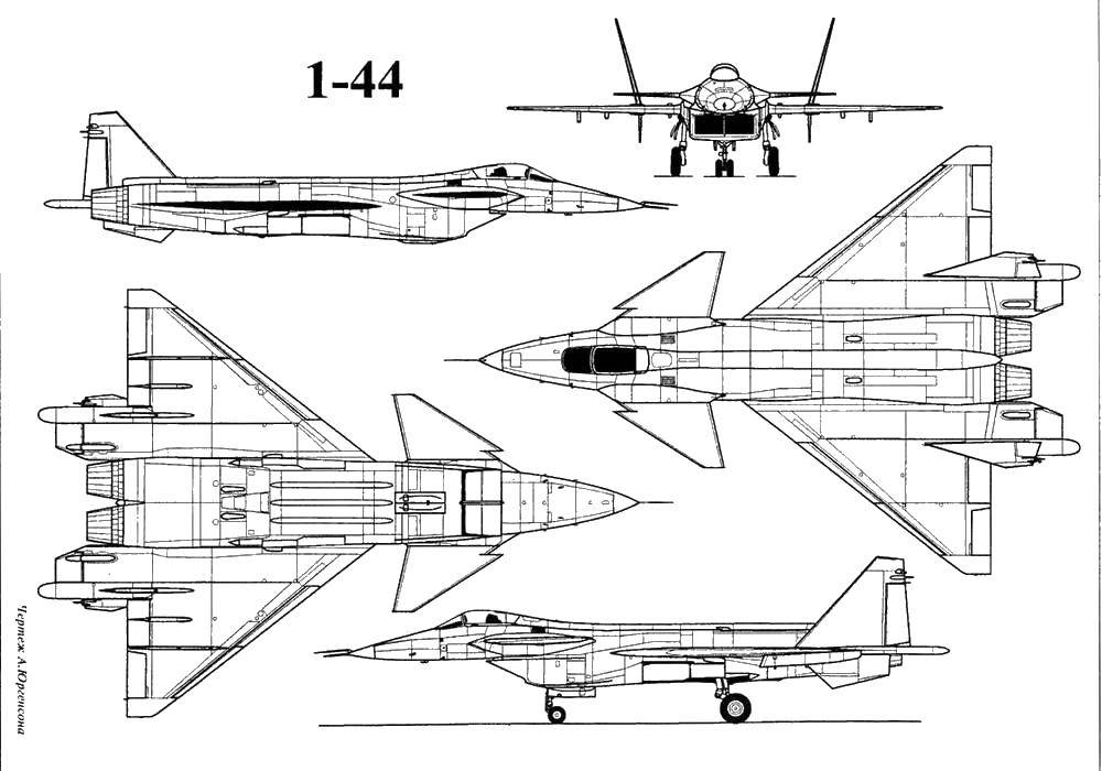 Название: Раскраска 1 44. Категория: раскраски. Теги: Самолёт.