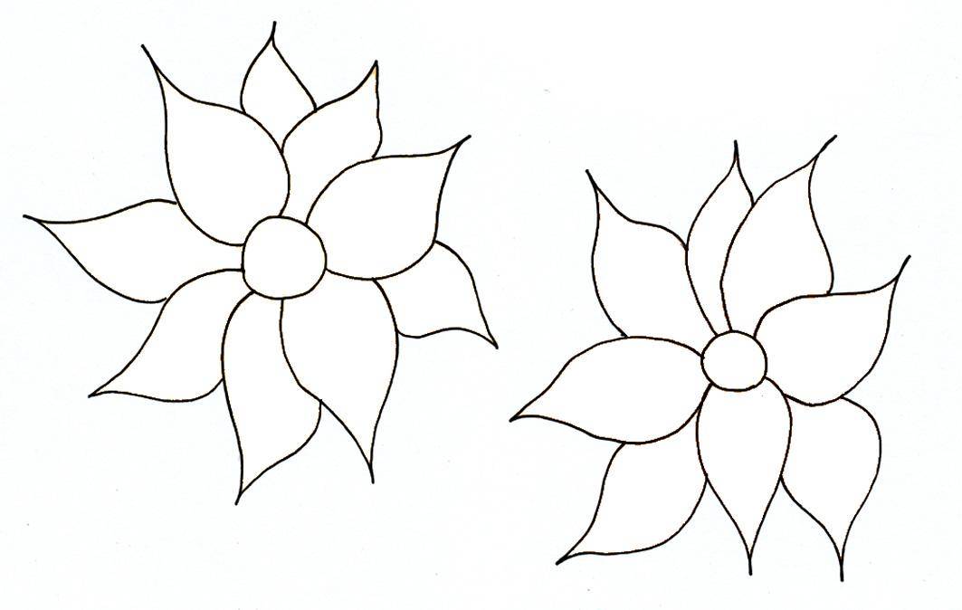 Coloring Flowers.. Category flowers. Tags:  Flowers.
