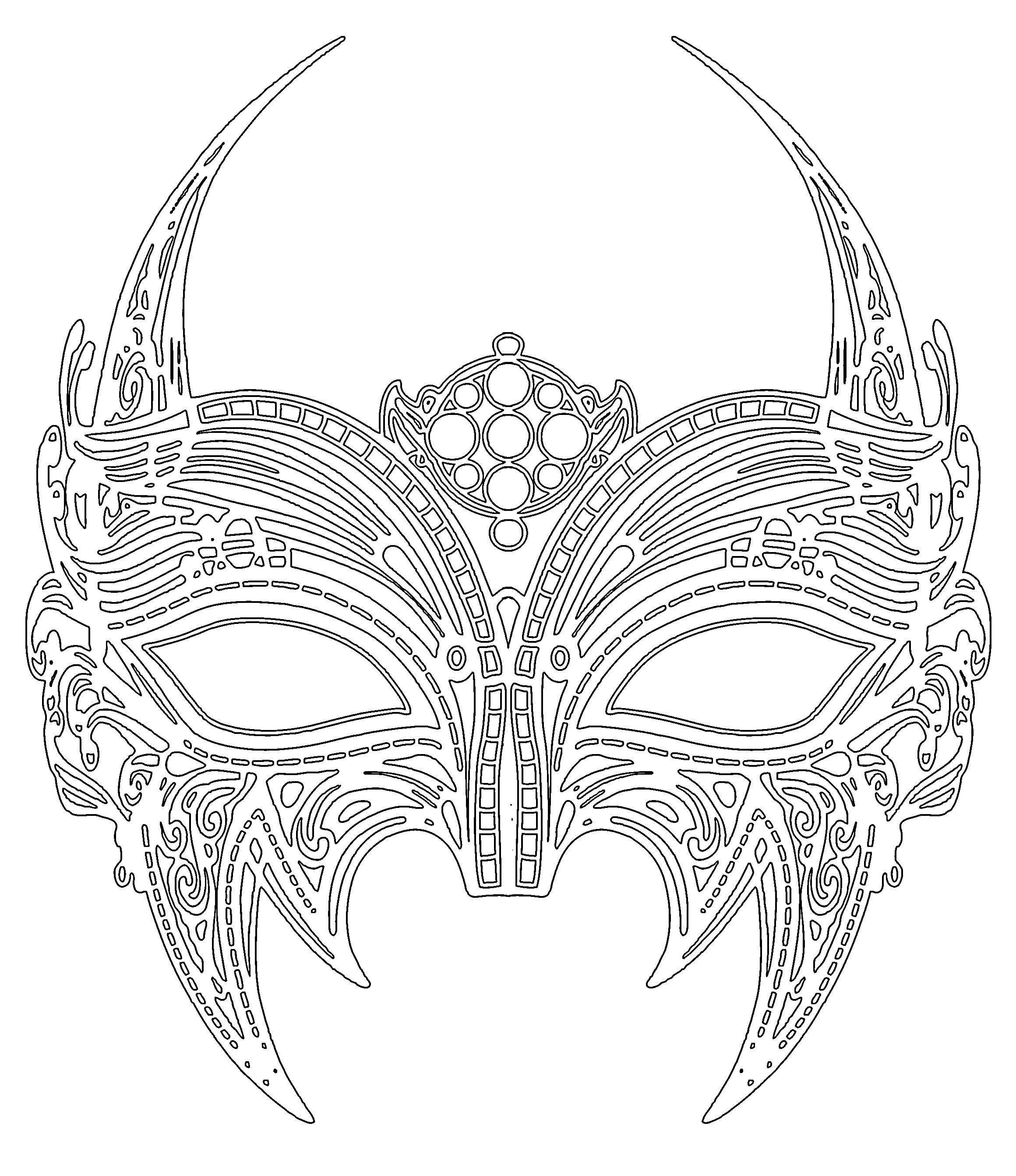 Coloring The mask pattern. Category mask. Tags:  mask patterns .