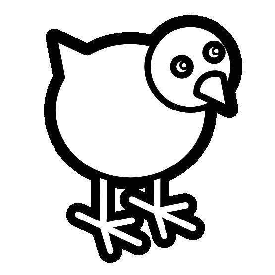Название: Раскраска Рисуем цыпу. Категория: Контуры для вырезания птиц. Теги: цыпленок, цыпа.