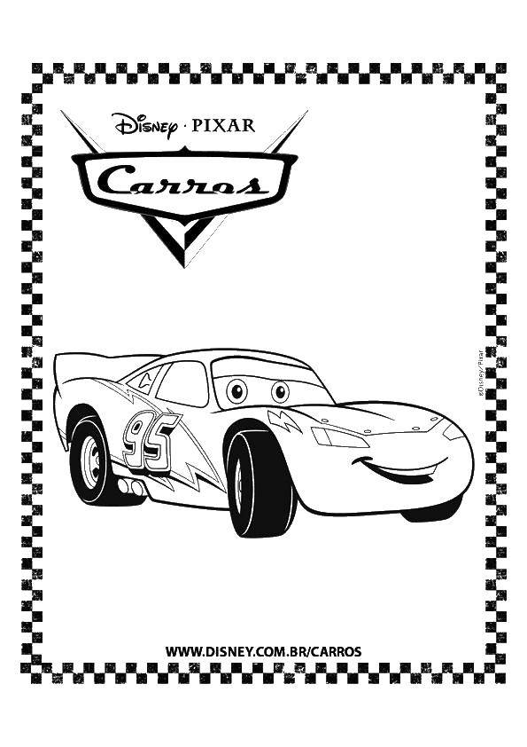 Coloring Cartoons cars.. Category Machine . Tags:  machines, cars, cars.