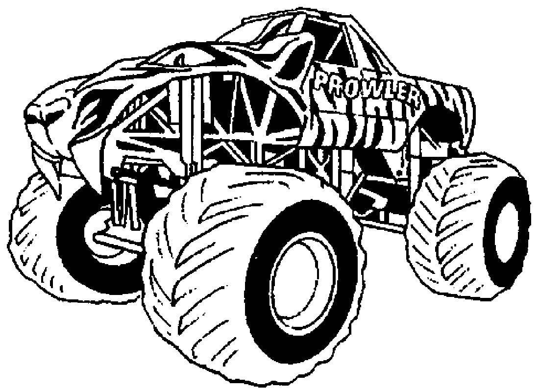 Coloring Prowler. Category For boys . Tags:  Transport, SUV.