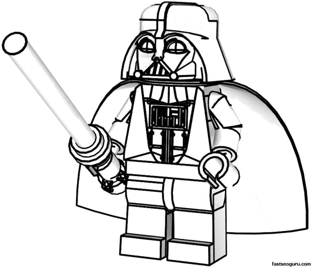 Coloring LEGO Darth Vader. Category LEGO. Tags:  designer, LEGO, Darth Vader.