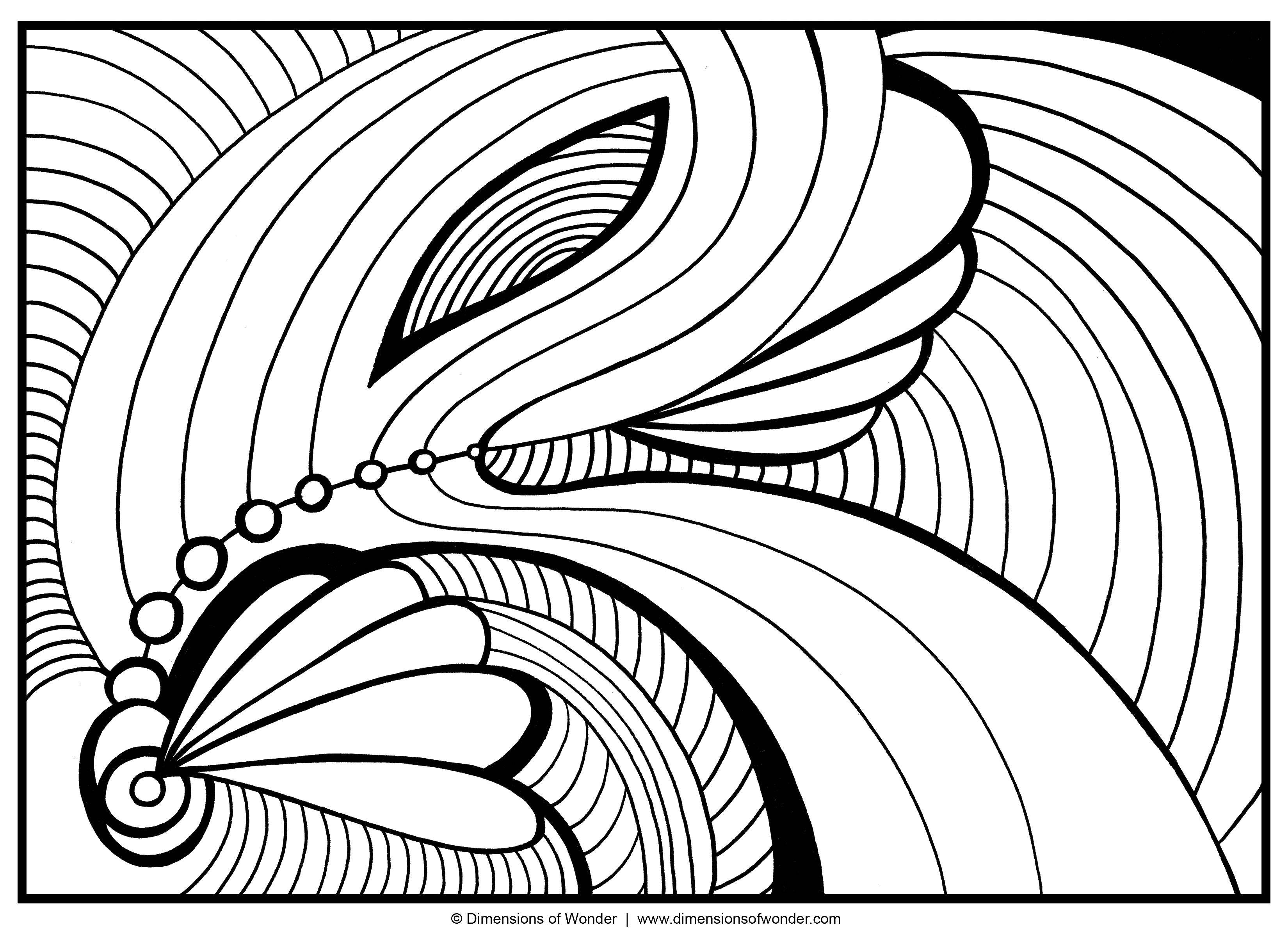 Coloring Shell, wave. Category coloring antistress. Tags:  the antistress, patterns, shapes, shell.