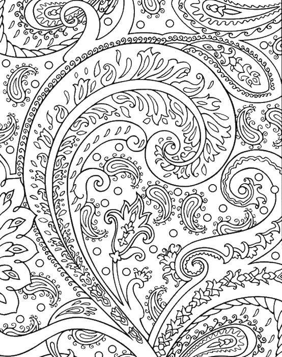 Coloring Uzorchiki antistress. Category coloring antistress. Tags:  for adults, patterns, anti-stress.
