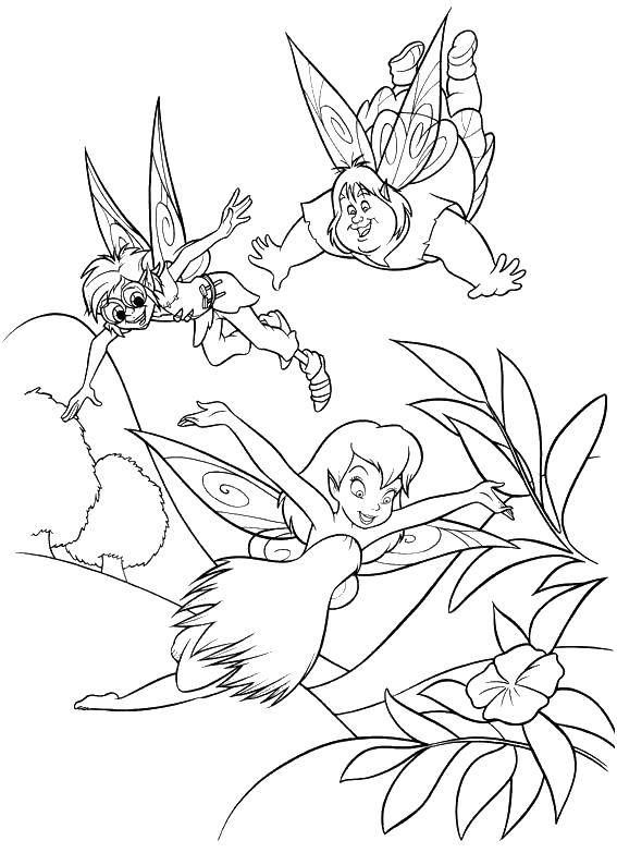Coloring Games fairies. Category fairies. Tags:  Fairy, forest, fairy tale.