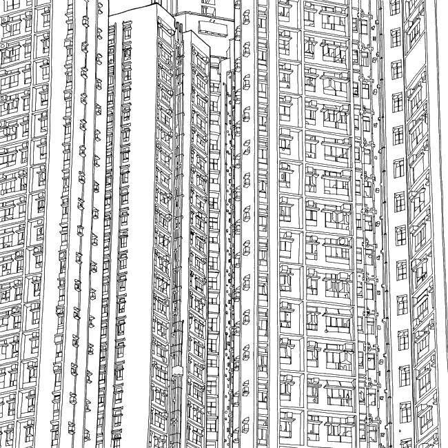 Coloring Skyscrapers next. Category building. Tags:  House, building.