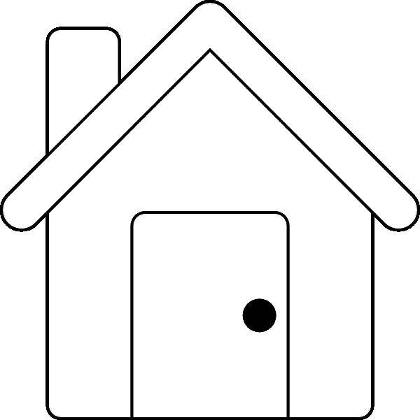 Coloring House. Category The outline of the house. Tags:  home, house, houses.