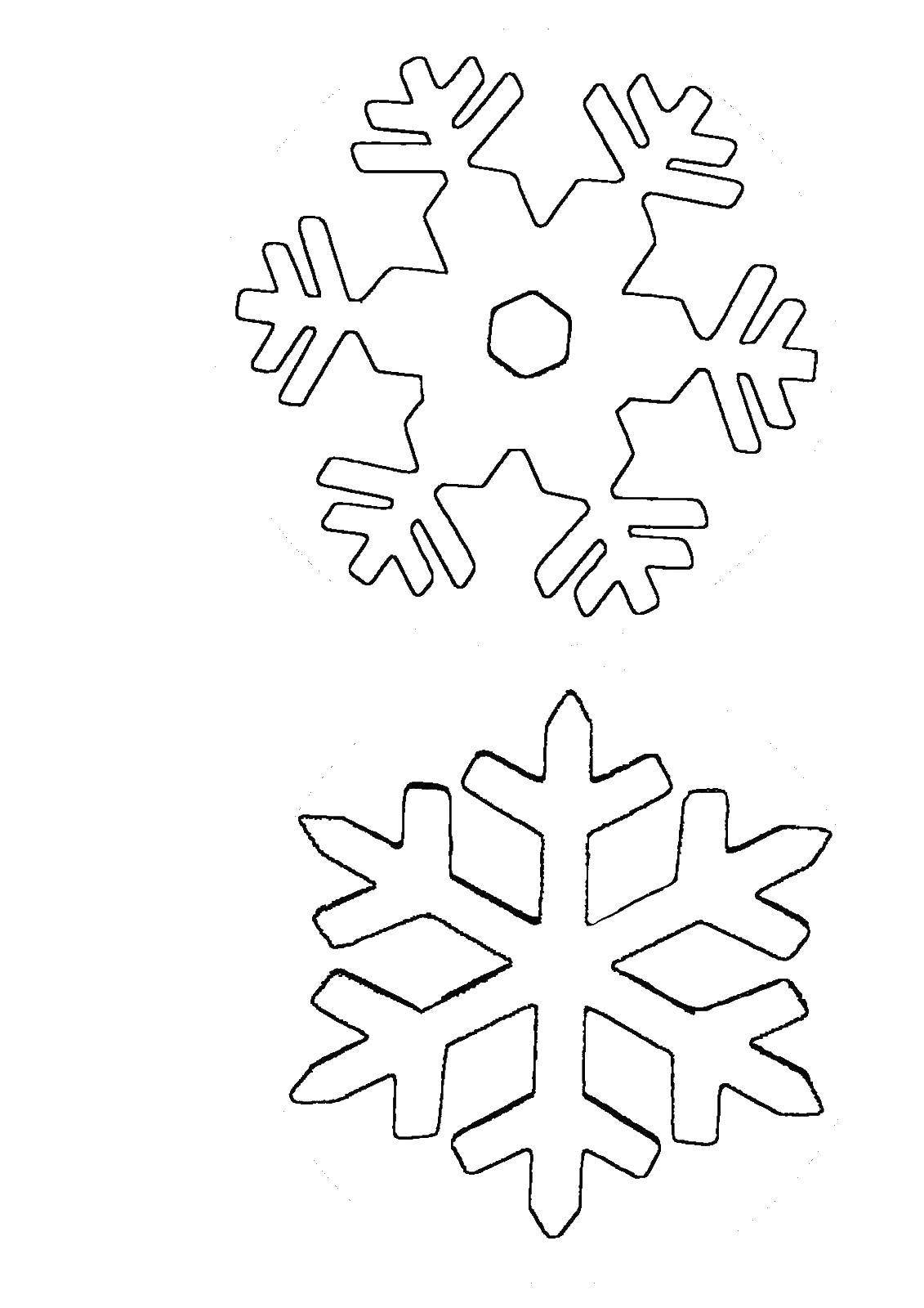 Название: Раскраска Контуры снежинок. Категория: Контур снежинки. Теги: контуры, снежинки, шаблоны.