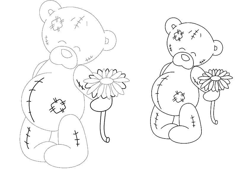 Как нарисовать мишку Тедди карандашом поэтапно