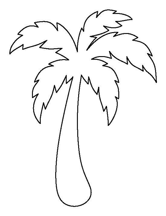 Название: Раскраска Пальма. Категория: дерево. Теги: деревья, палмы.