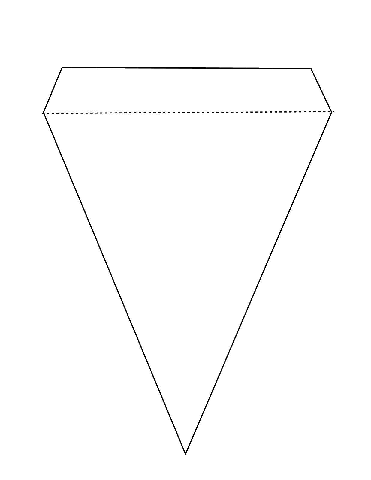 Coloring Pyramid. Category shapes. Tags:  shapes, pyramid.