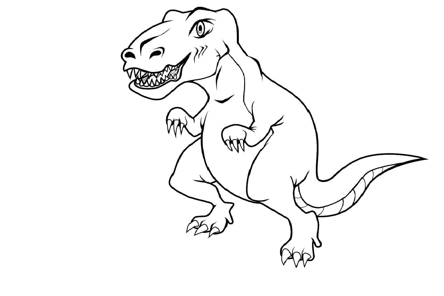 Coloring Rex.. Category Jurassic Park. Tags:  Dinosaurs.