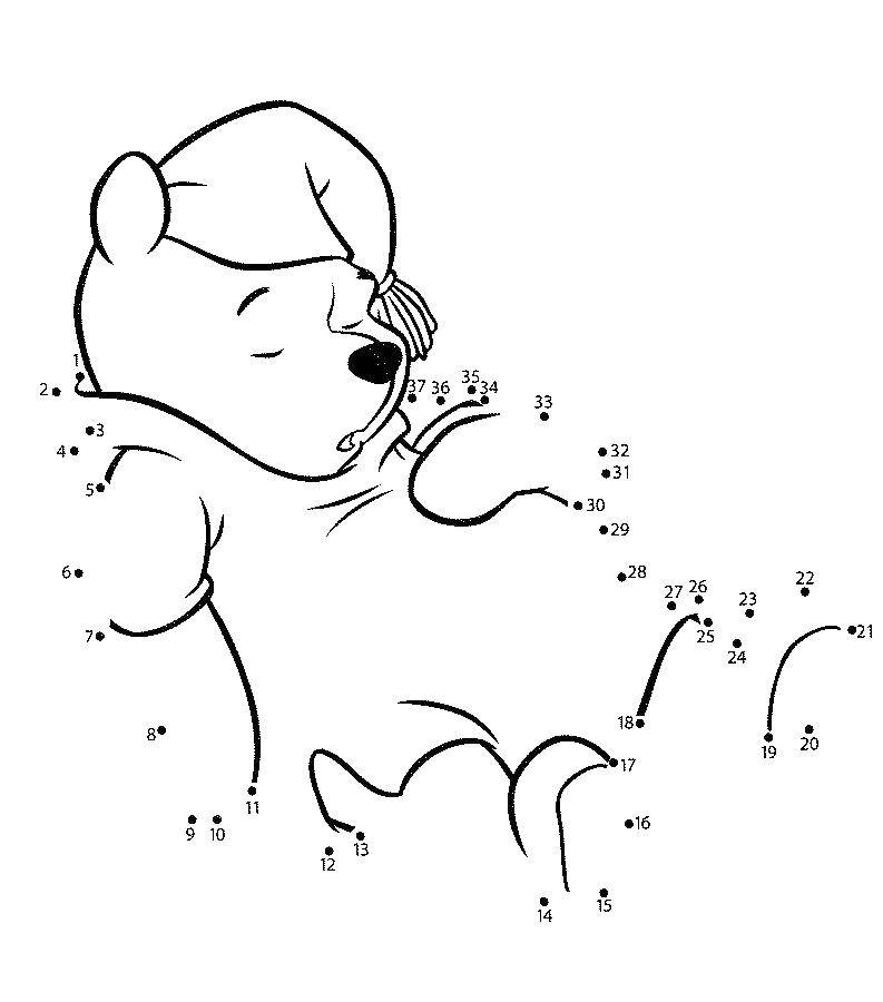 Coloring Doris points Winnie the Pooh. Category Draw points. Tags:  at points, Winnie the Pooh.