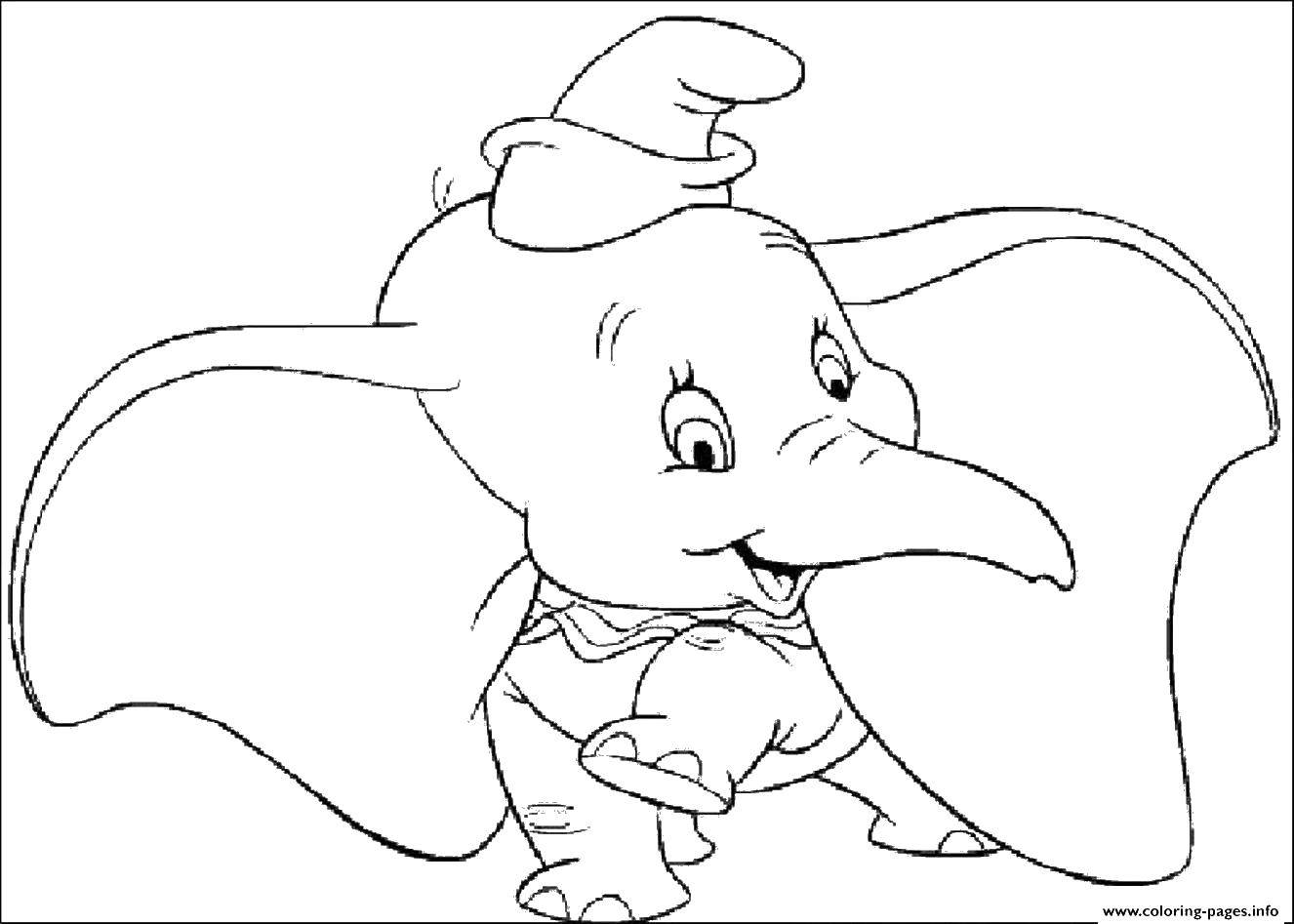 Coloring Circus elephant. Category circus. Tags:  elephant, elephant, circus.