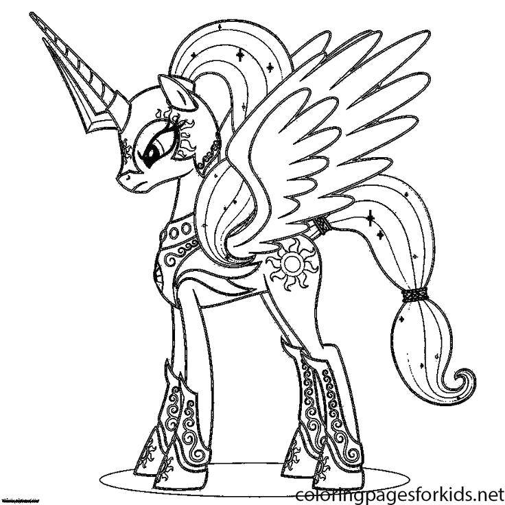 Coloring The majestic pony.. Category my little pony. Tags:  Pony, My little pony .