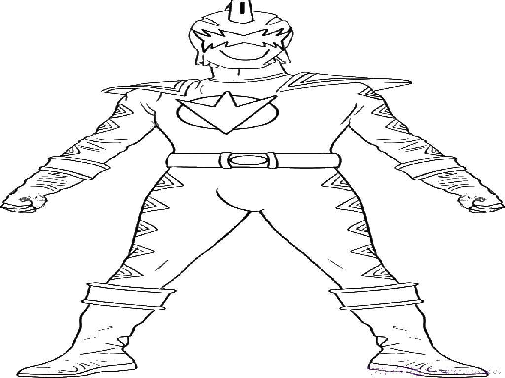 Coloring The power Ranger. Category The Rangers . Tags:  the Rangers , paur Ranger.