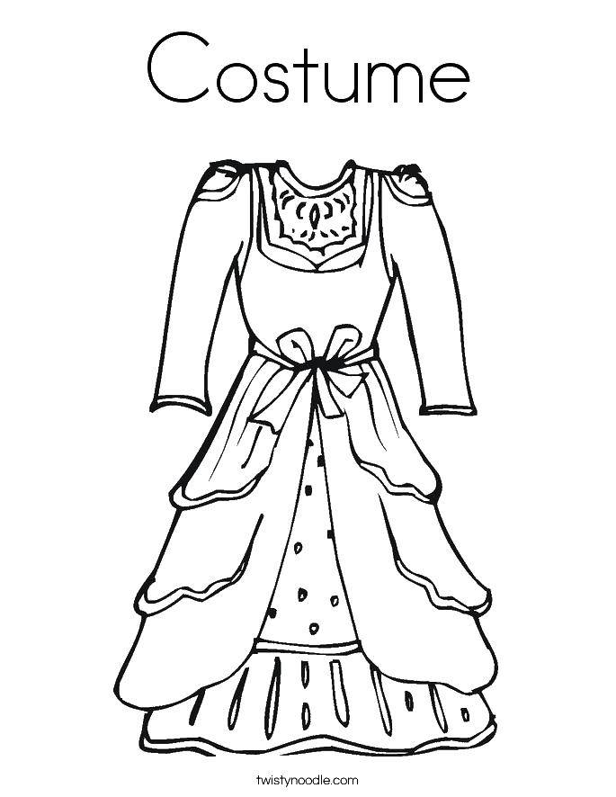 Coloring Suit.. Category Dress. Tags:  Clothing, dress.
