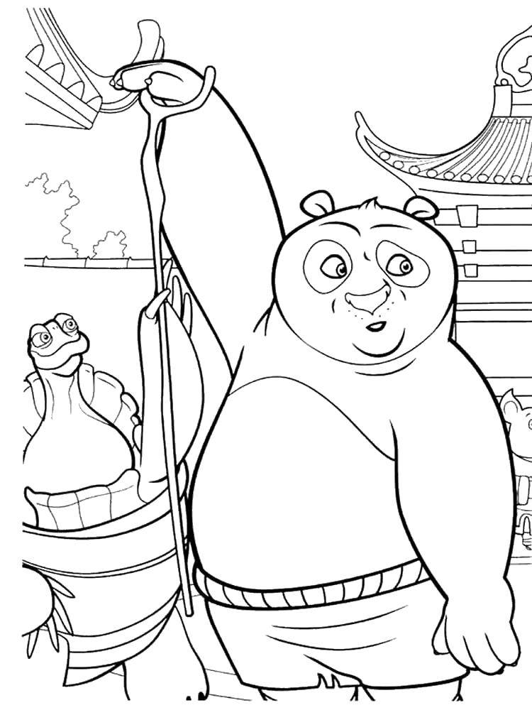 Coloring Clumsy at. Category kung fu Panda. Tags:  Cartoon character.