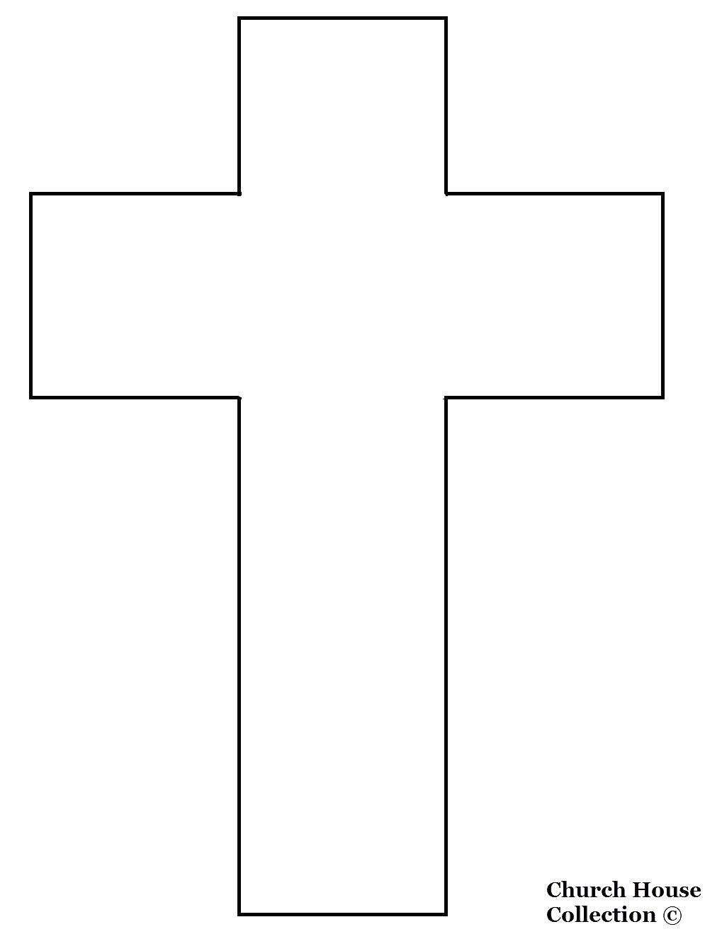 Название: Раскраска Просто крест. Категория: раскраски крест. Теги: Крест.