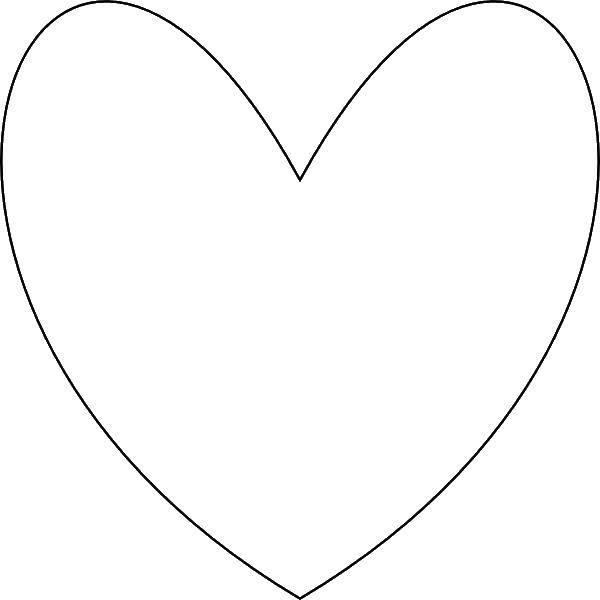 Название: Раскраска Сердце.. Категория: Я тебя люблю. Теги: сердце, любовь.