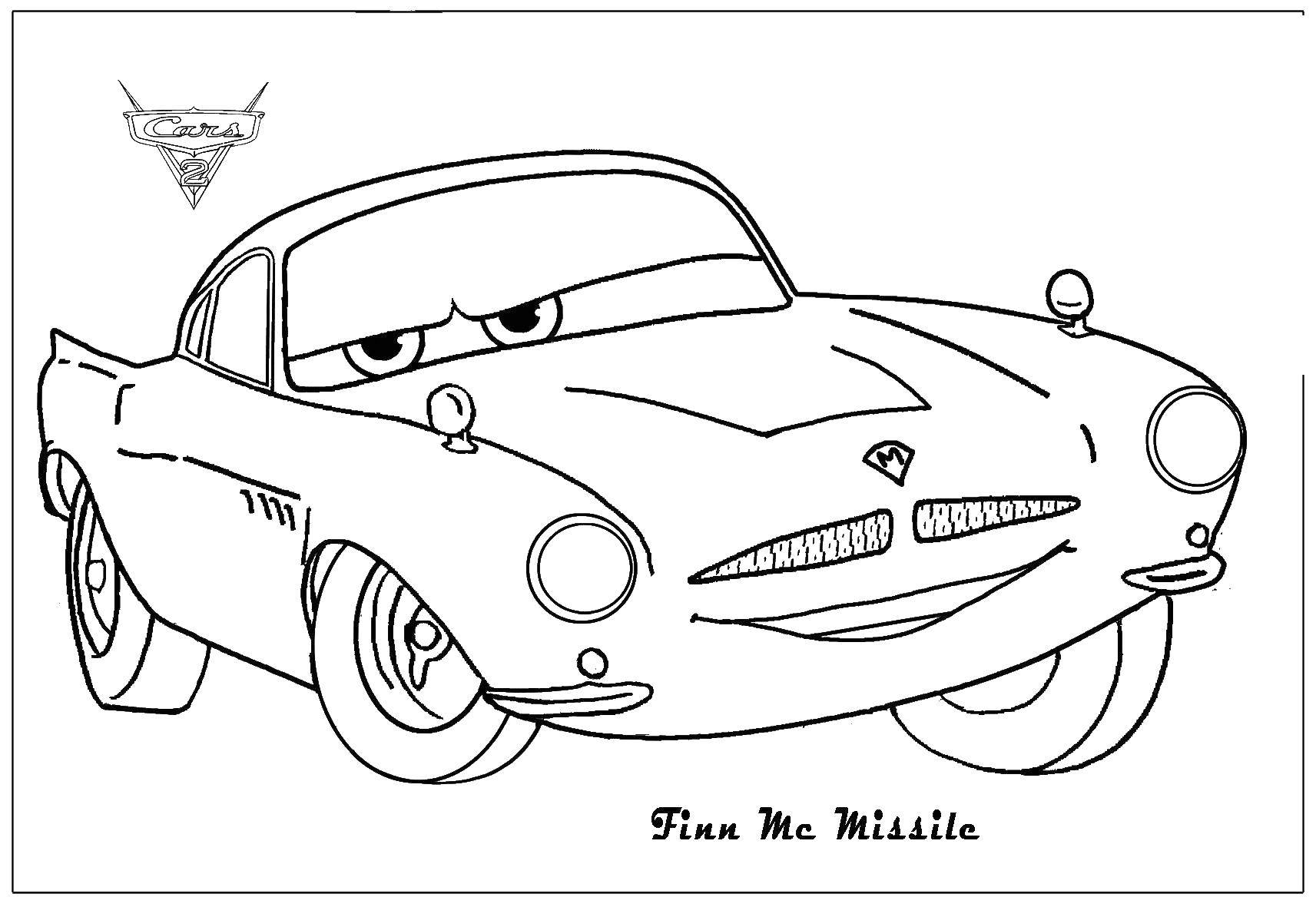 Coloring Finn mcmissile is a British spy. Category Wheelbarrows. Tags:  Finn Mcmissile, cars.