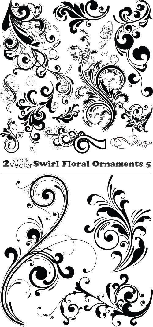 Coloring Ornaments floral. Category vintage frame for text. Tags:  ornament, flowers.