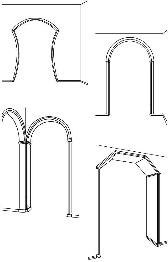 Coloring Arch. Category home. Tags:  house, arches.