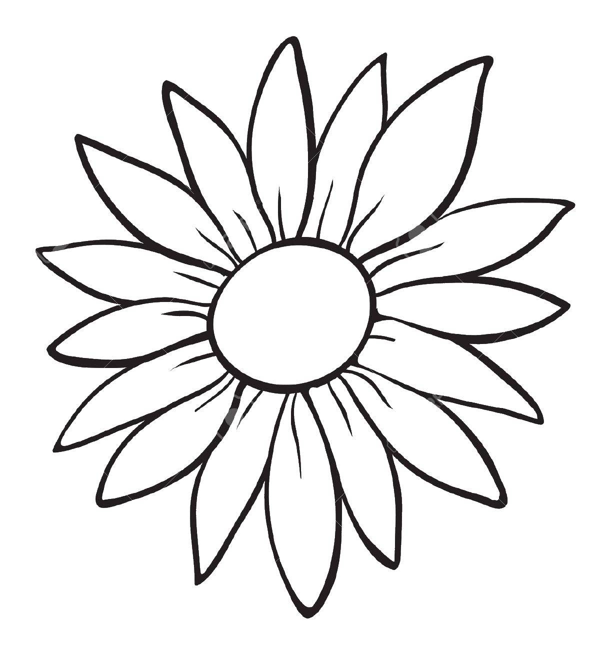 Coloring Flower. Category flowers. Tags:  flowers, flower, petals.