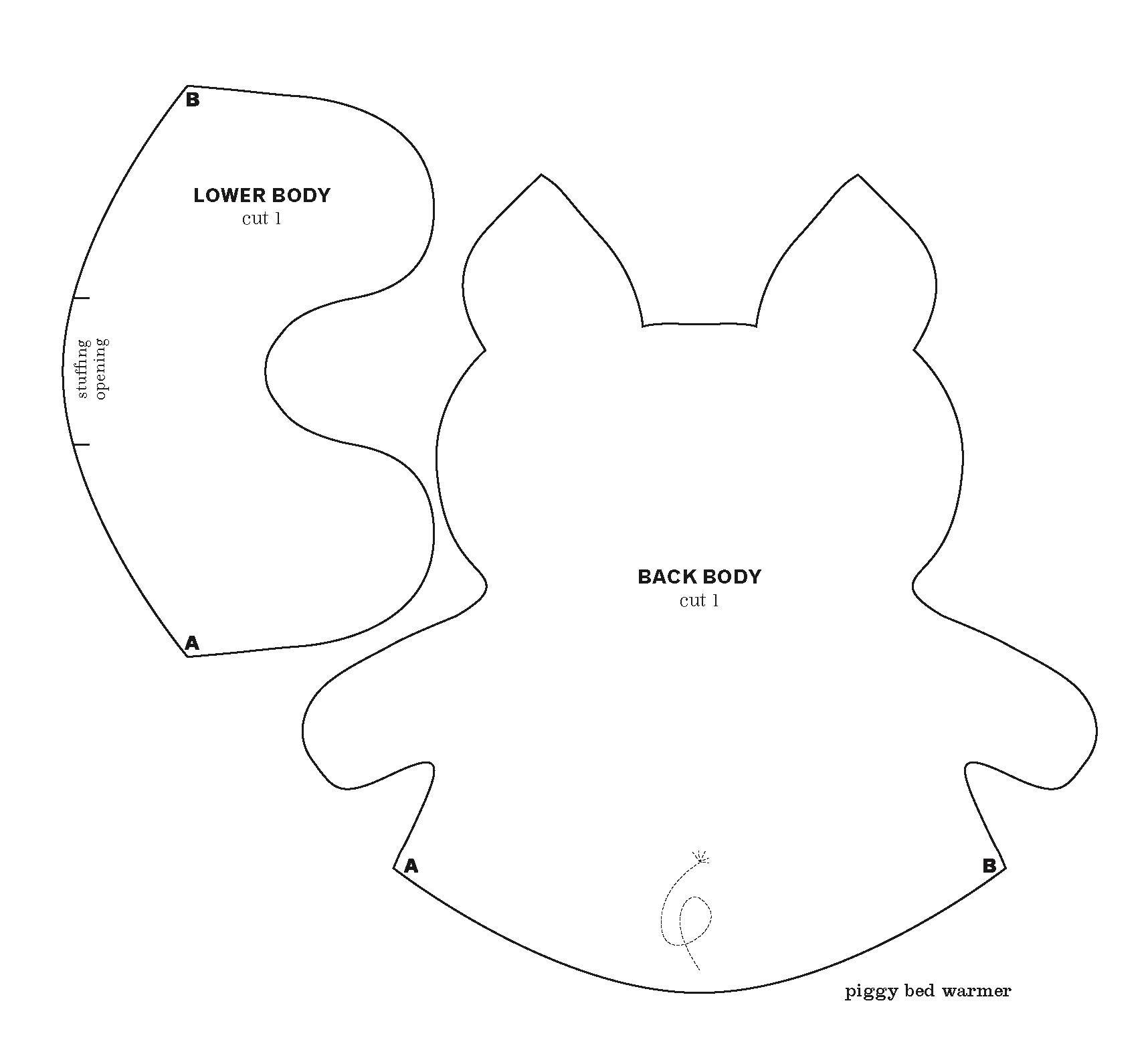 Coloring Cut the pig. Category The outline of a pig to cut. Tags:  Pig, Piglet.