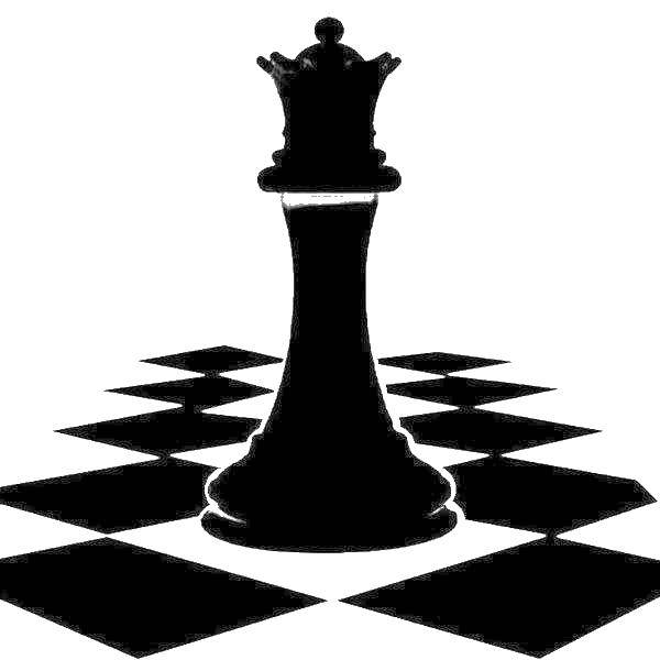 Розмальовки  Шахова фігура. Завантажити розмальовку шахи, фігури, гра.  Роздрукувати ,Шахи,