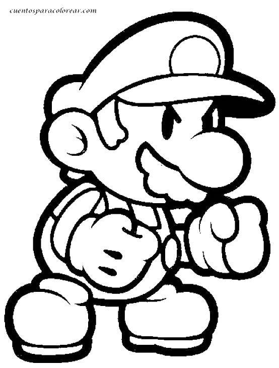 Coloring Treacherous Mario. Category games. Tags:  Games, Mario.