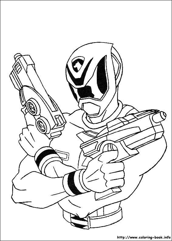 Coloring Weapon Ranger. Category the Rangers . Tags:  Cartoon character.
