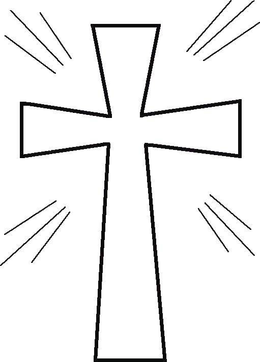 Название: Раскраска Крест.. Категория: Крест. Теги: кресты, крест..