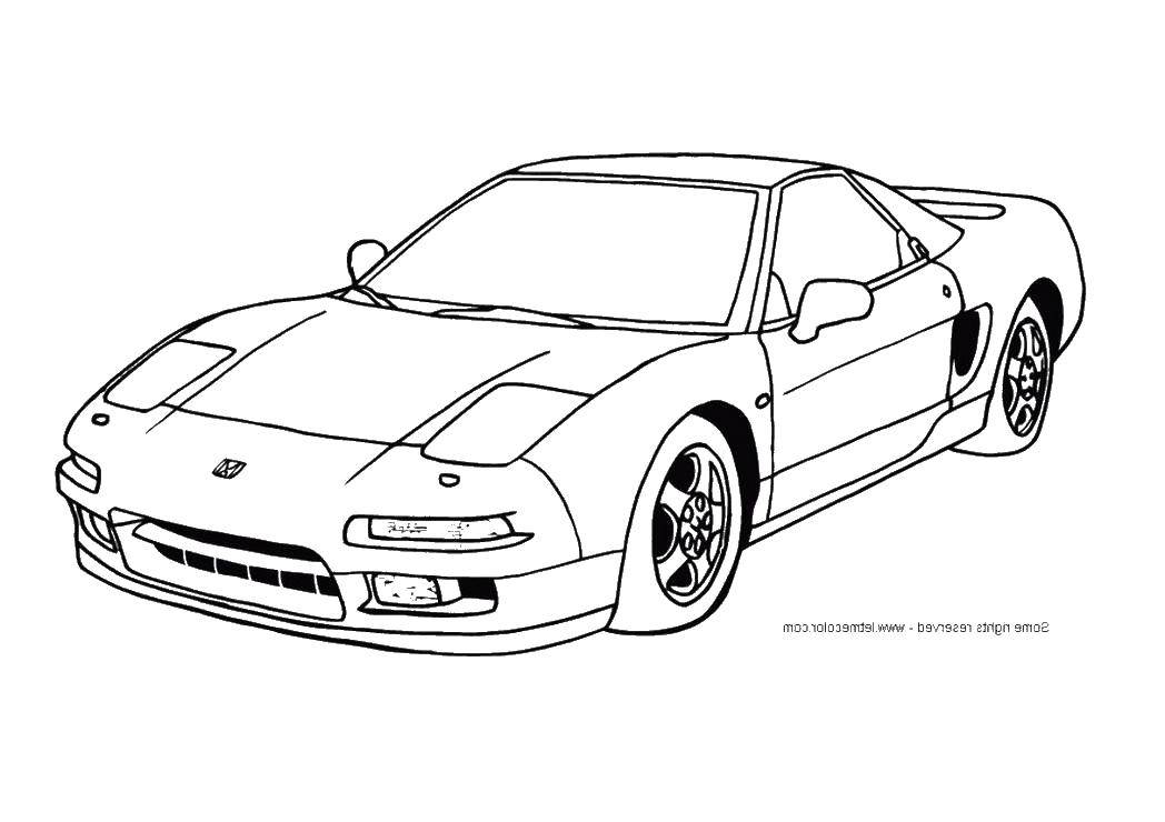 Collections Car Coloring Pages Honda  Best HD