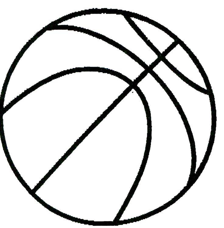 Название: Раскраска Мяч, баскетбол, игра. Категория: баскетбол. Теги: Спорт, баскетбол, мяч, игра.