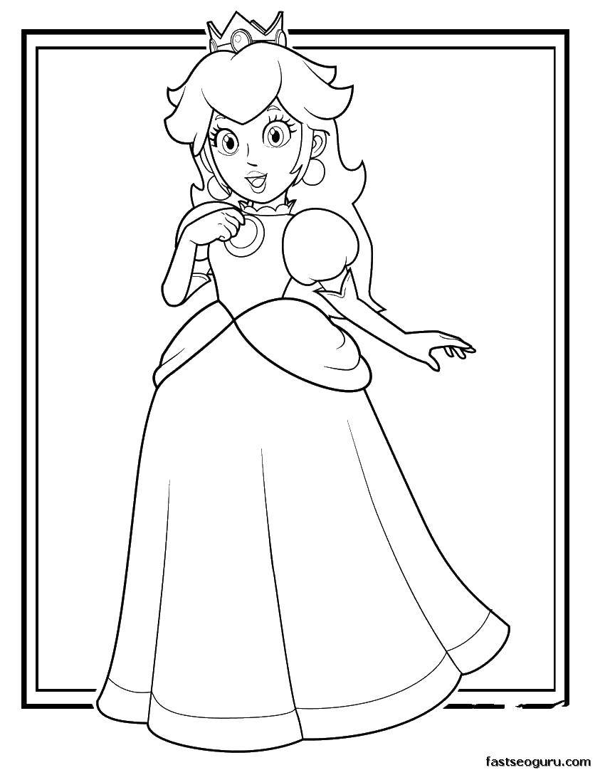 Coloring Princess. Category Princess. Tags:  Princess, girls.
