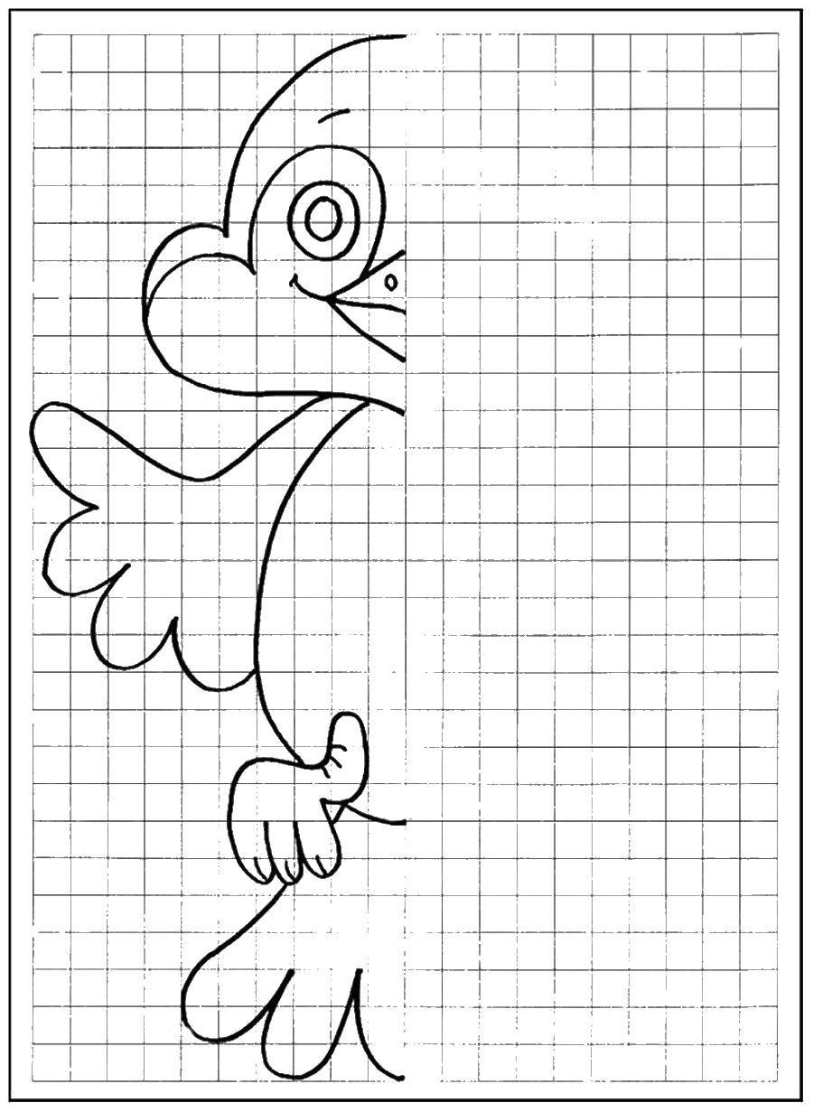 Coloring Bird. Category fix on the model. Tags:  Doris, sample.
