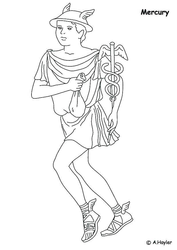 Coloring Mercury. Category coloring. Tags:  the Colosseum .