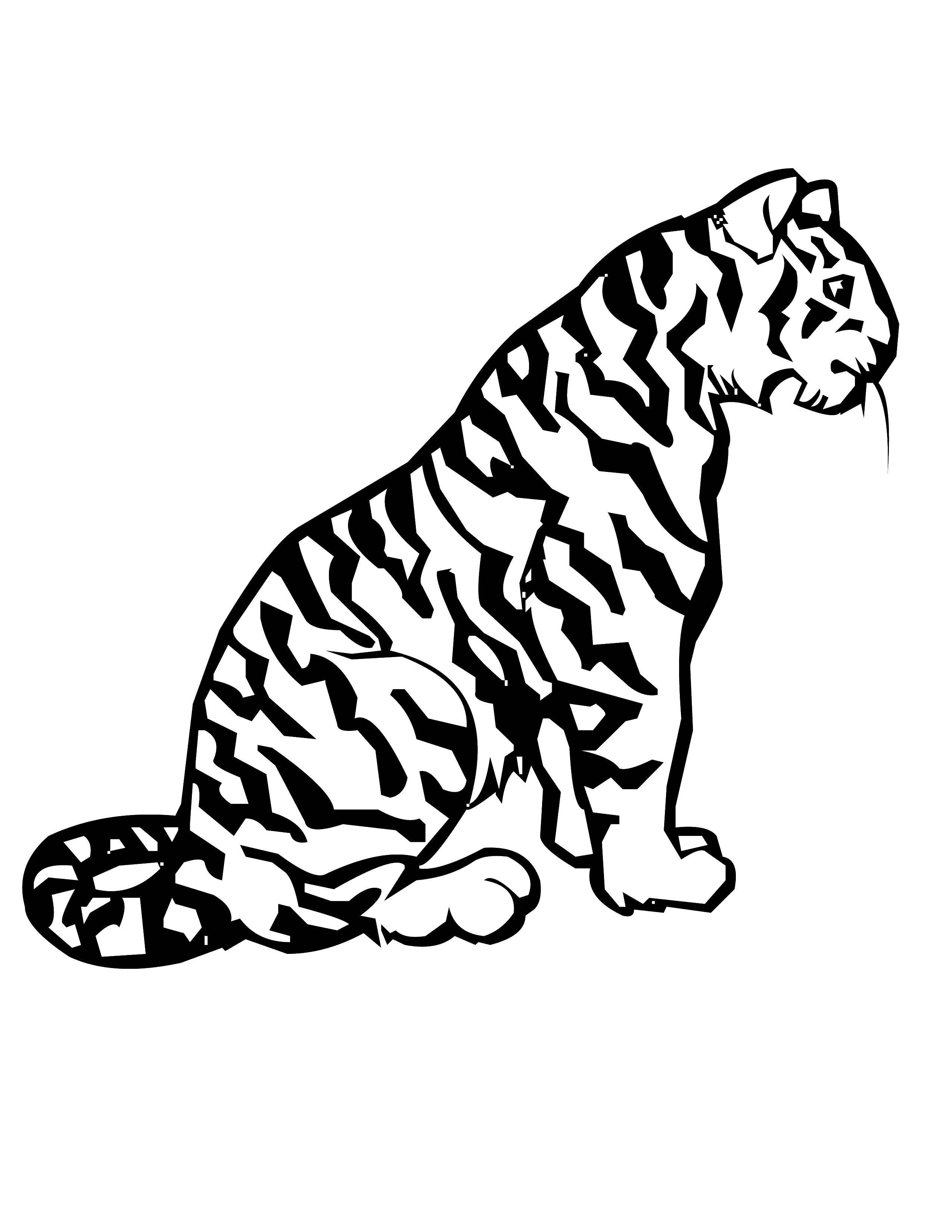 Раскраски Семья кошек (35 шт.) - скачать или распечатать бесплатно #