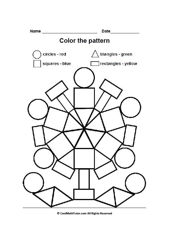 Coloring Paint shapes. Category shapes. Tags:  shapes, coloring.