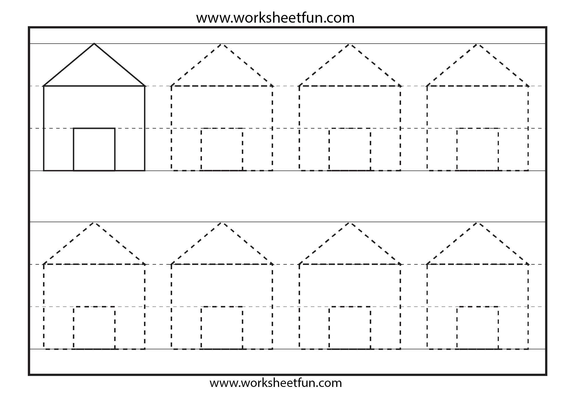 Coloring Cut the houses. Category coloring. Tags:  forms, shapes, houses.