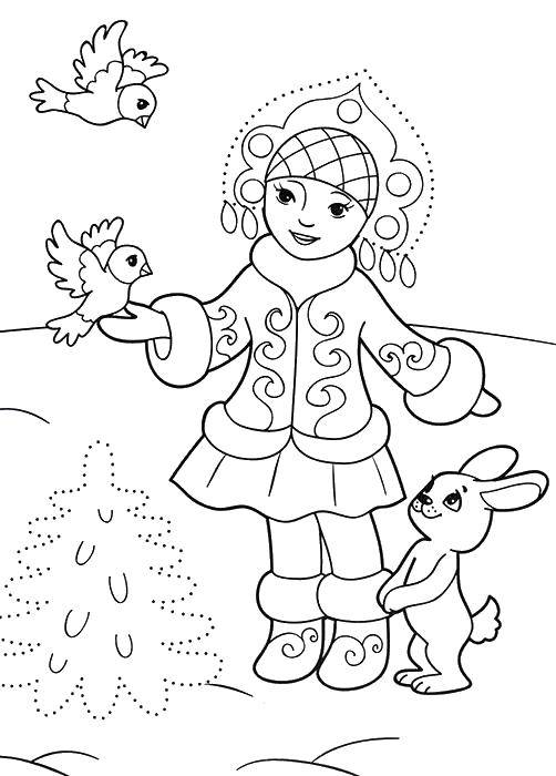 Coloring Trace the outline and colour the Christmas tree. Category fix on the model. Tags:  Pattern , stroke path, point.