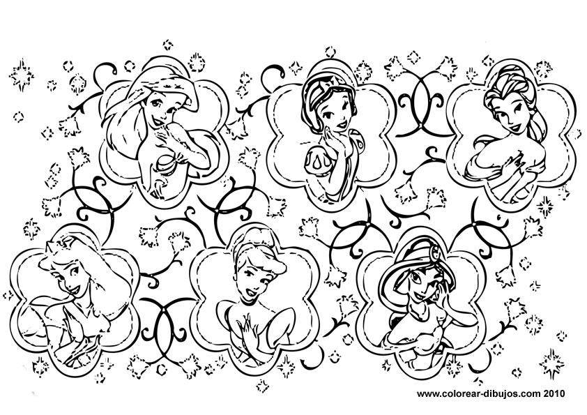 Coloring Disney Princess.. Category Princess. Tags:  Princess, Disney.
