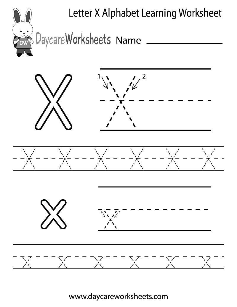 Coloring Learn to write letter x. Category English worksheets. Tags:  English alphabet letter X.