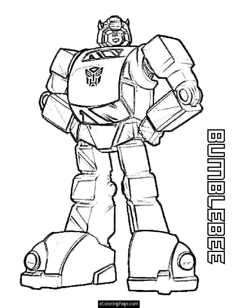 Coloring Cool transformer. Category transformers. Tags:  transformers, robots, cartoons.