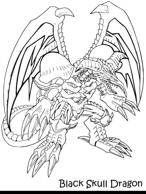 Coloring Horned dragon. Category Dragons. Tags:  dragons, dragon.